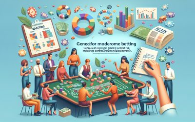 Kako uživati u kockanju bez rizika: Strategije za umereno klađenje