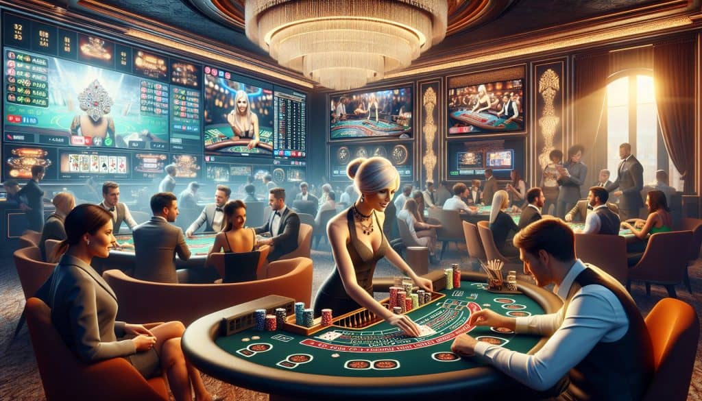 Kako funkcionišu live casino igre sa stvarnim dilerima