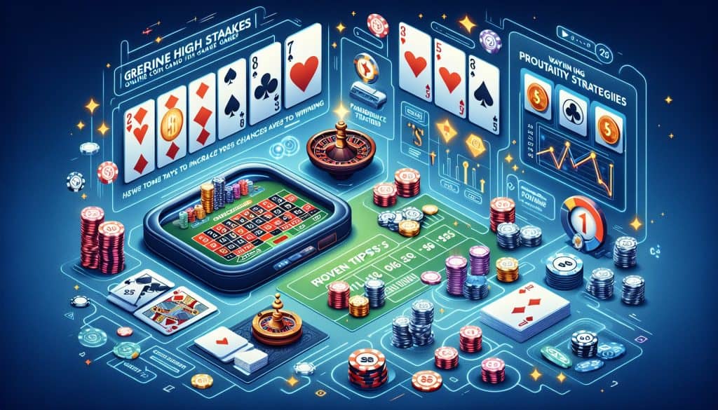 Saveti za uspeh u igrama sa visokim ulozima u online casinu