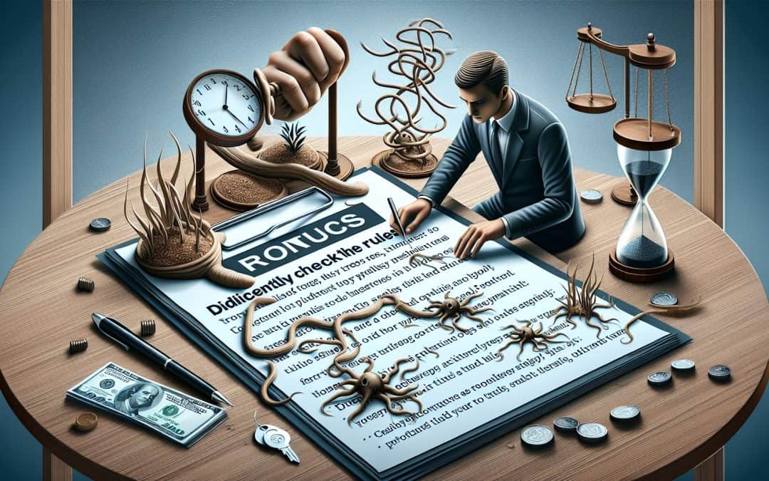 Kako identifikovati nefer uslove bonusa