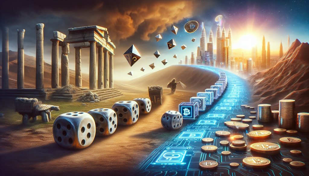 Od kockica do kriptokazina: Evolucija igara na sreću